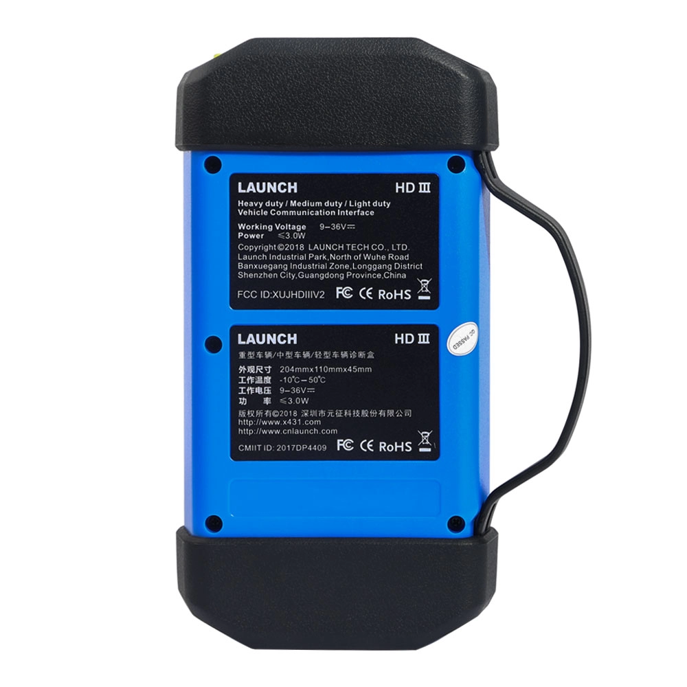 Launch X431 HD3 Ultimate Heavy Duty Truck Diagnostic Adapter for X431 V+, X431 PAD3, X431 Pro3