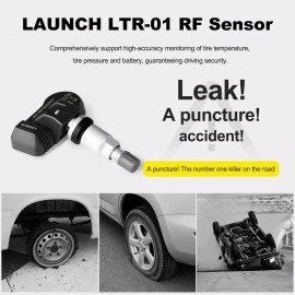 LAUNCH LTR-01 RF Sensor 315MHz & 433MHz TPMS Sensor Tool Metal & Rubber Free Shipping