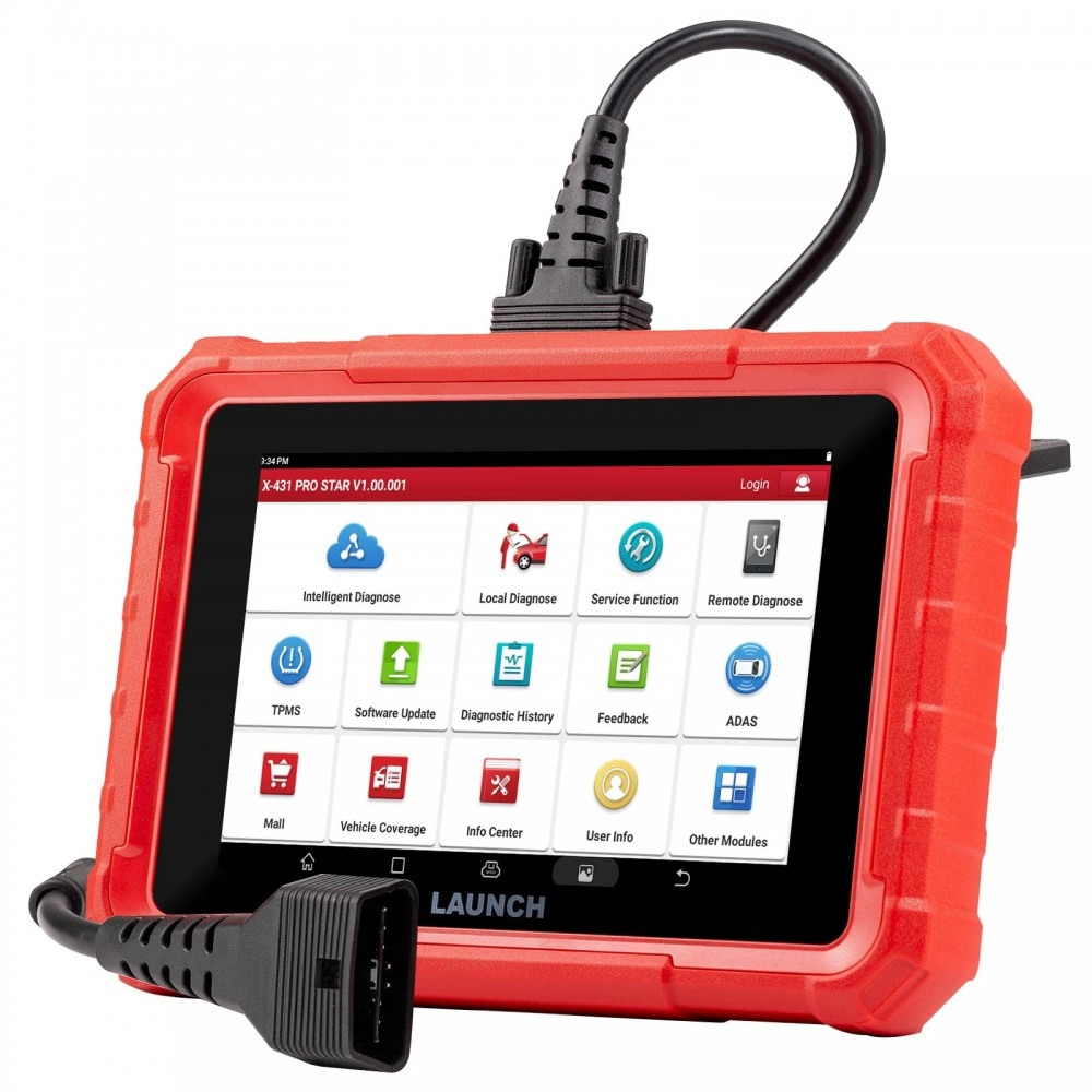 2024 Launch X431 PRO STAR Bidirectional Scanner All System Diagnostic Scan Tool with CAN FD & DoIP, 37+ Service, ECU Coding, VAG Guide