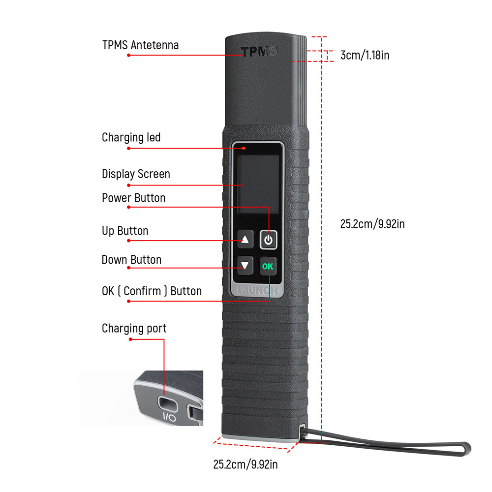 Launch-X-431-TSGUN-TPMS-Tire-Pressure-Detector-Handheld-Terminator-X431-TSGUN-Sensor-Activator-Programming-Tool-AD184