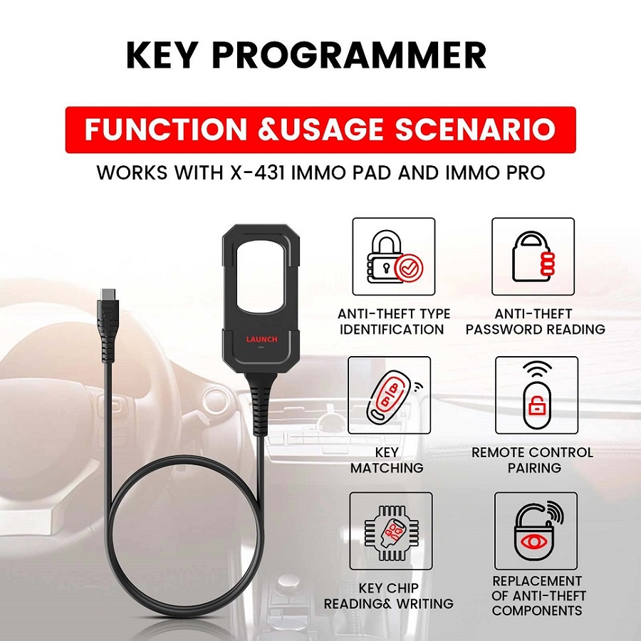 Launch-X431-Key-Programmer-Main-Unit-Only-Without-Super-Chip-and-Smart-Keys-Used-with-the-LAUNCH-X431-IMMO-ELITE-X431-IMMO-PLUS-Key-Programmer-SK413-F